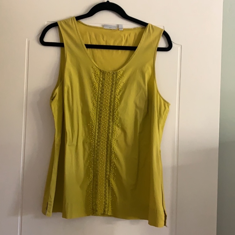 Halogen beaded detail top